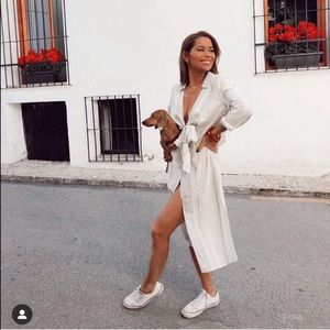 Zara | Dresses | Zara Shirt Dress With 